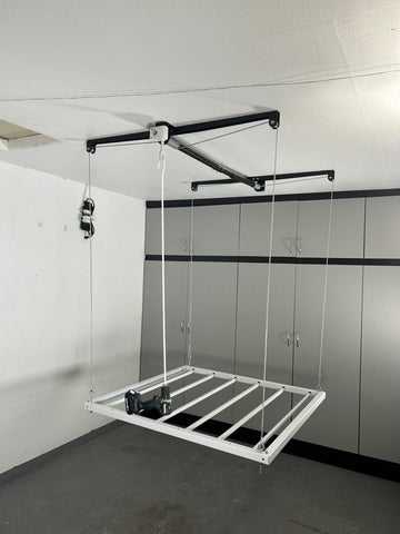 Ceiling Sam Retractable 4x4 Garage Ceiling Storage Lift