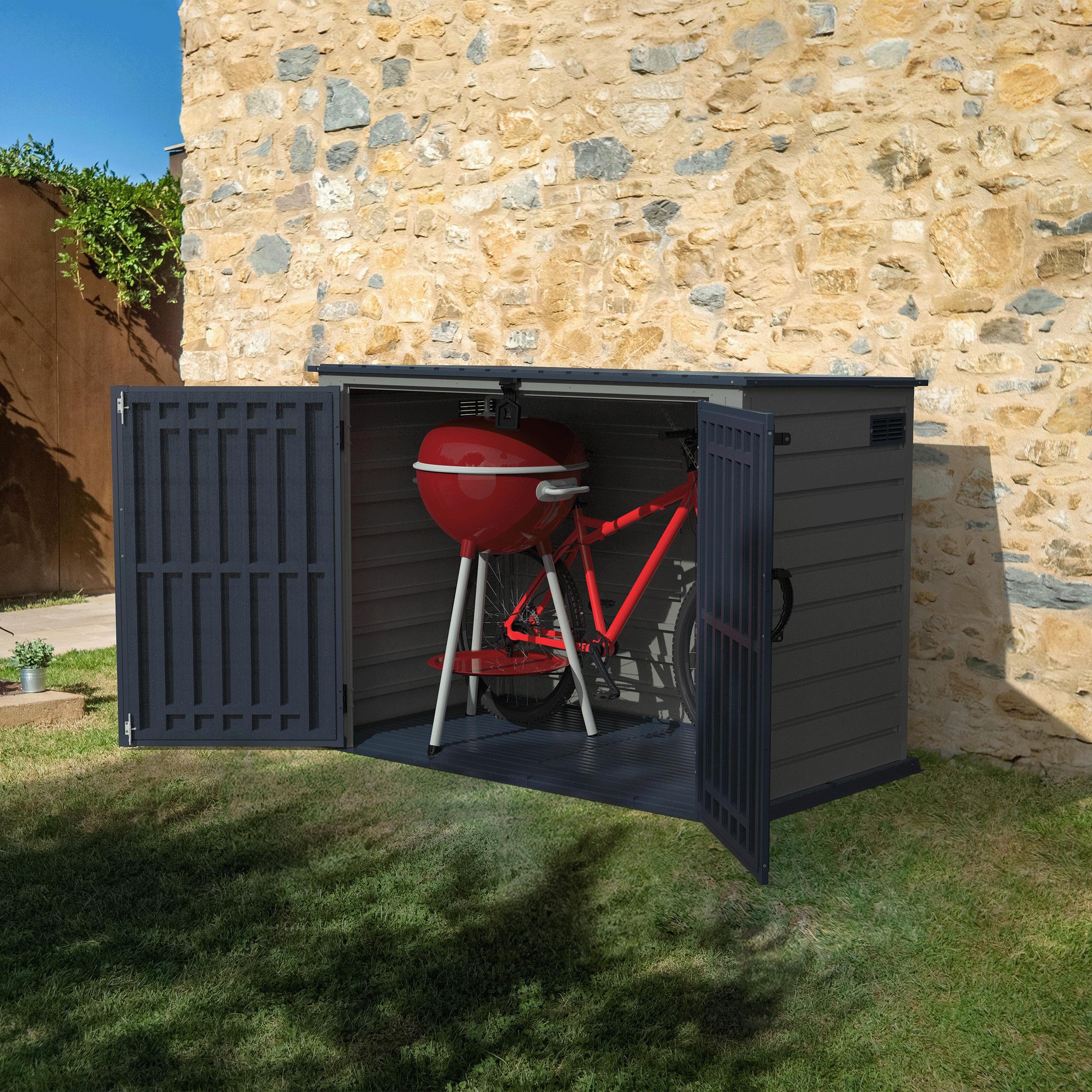 Duramax Garbage Can Shed 2100L MultiStore 90225