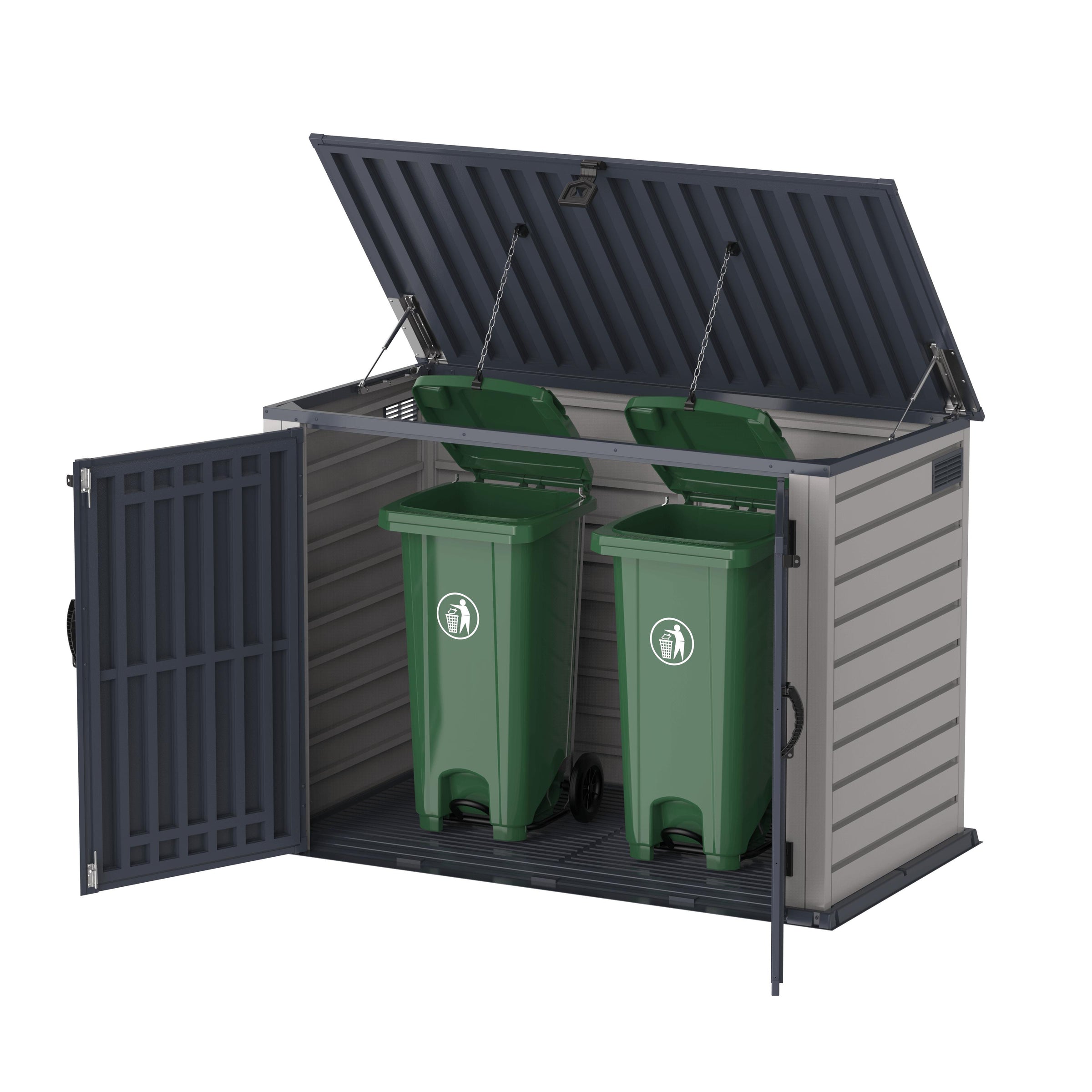 Duramax Garbage Can Shed 2100L MultiStore 90225