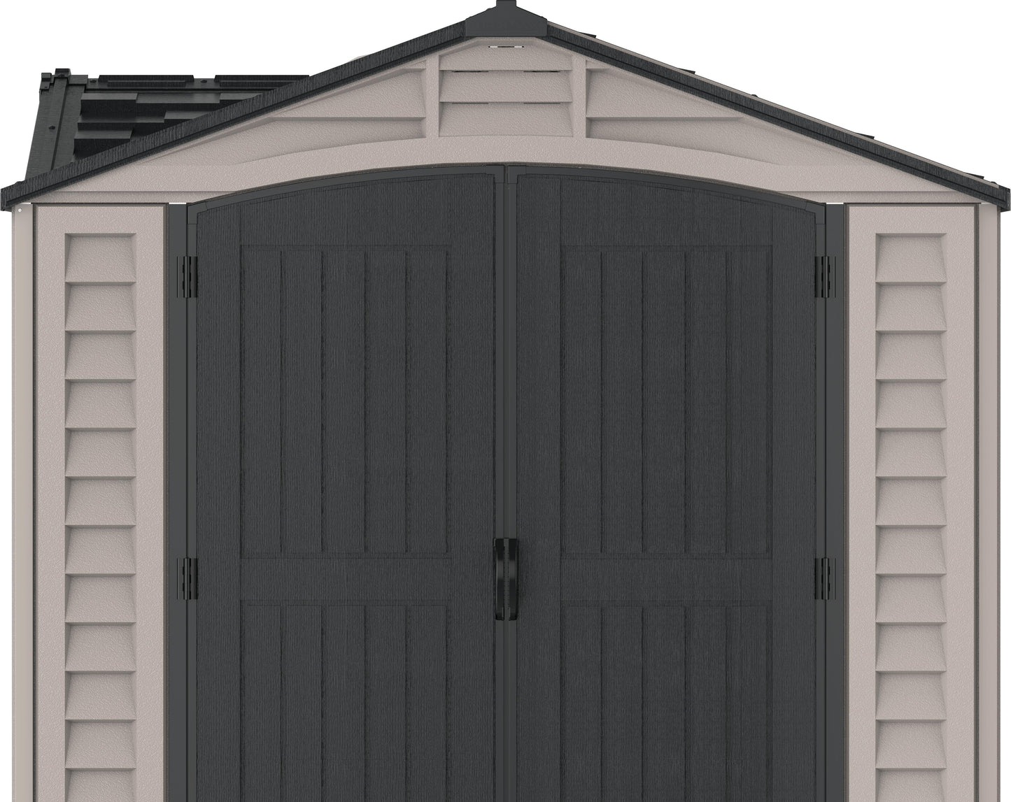 Duramax 15x8 Apex Pro Vinyl Shed w/ Foundation 40216