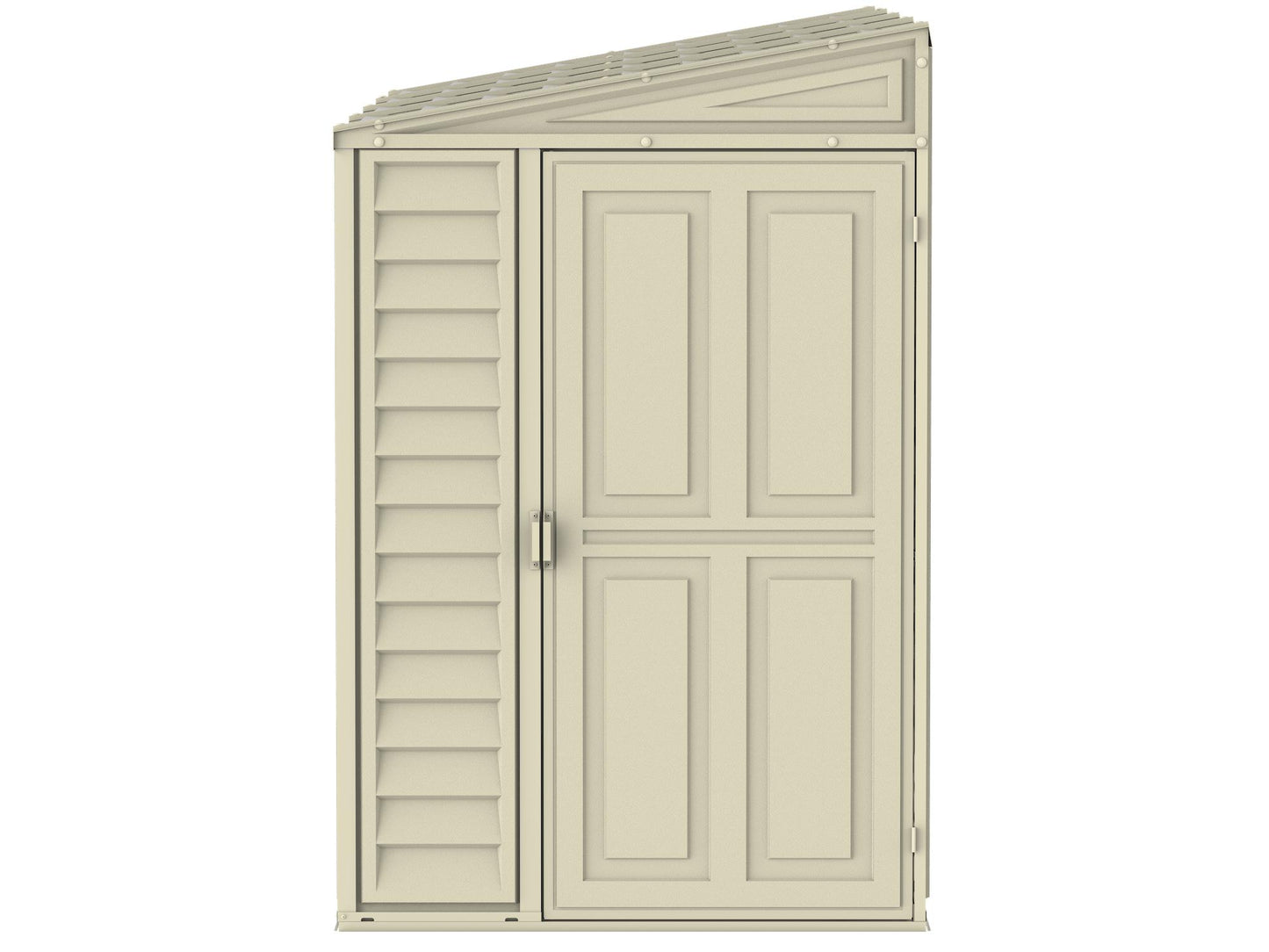 Duramax 4x10 SideMate Vinyl Shed w/ Foundation 06725