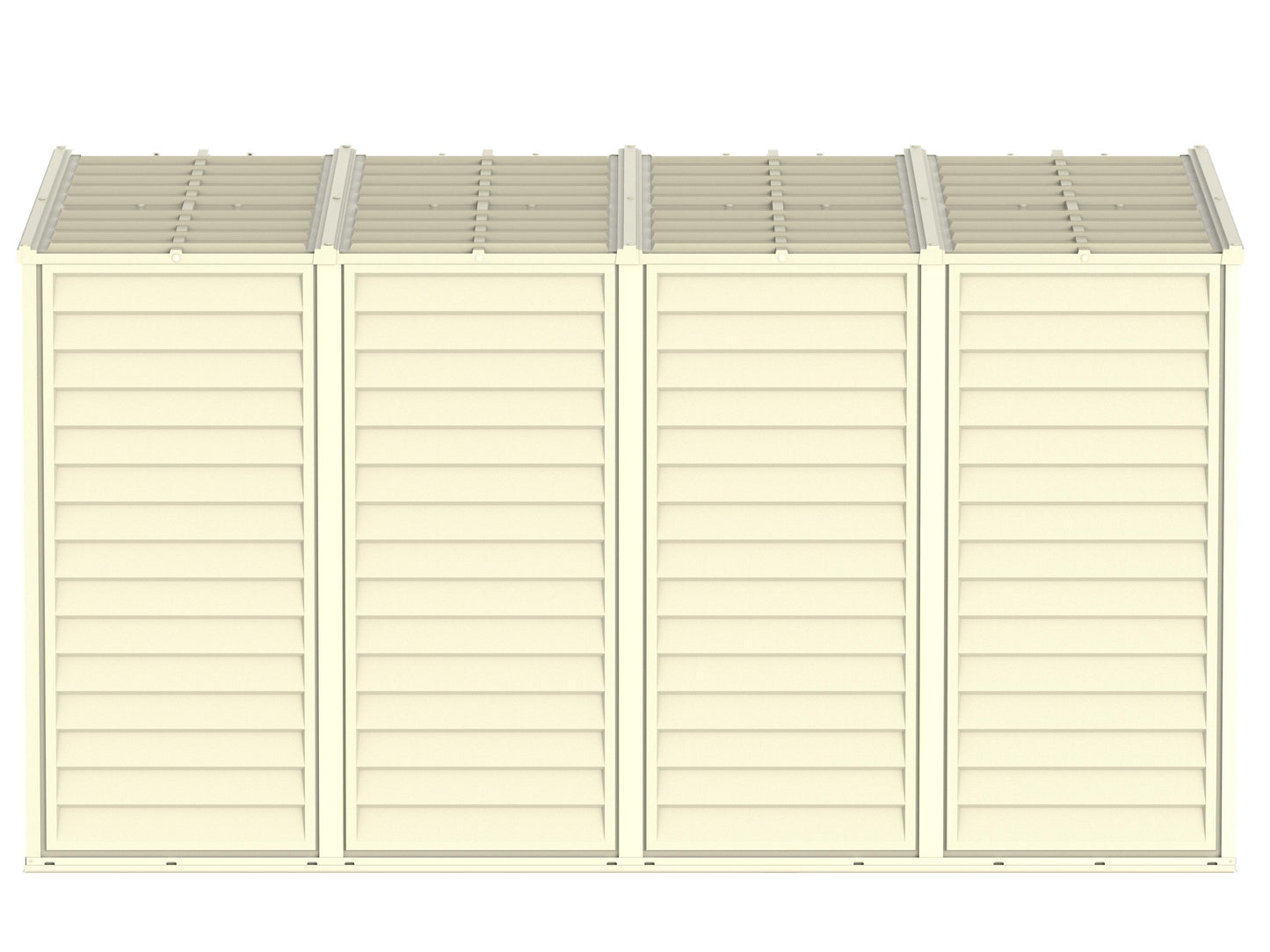 Duramax 4x10 SideMate Vinyl Shed w/ Foundation 06725