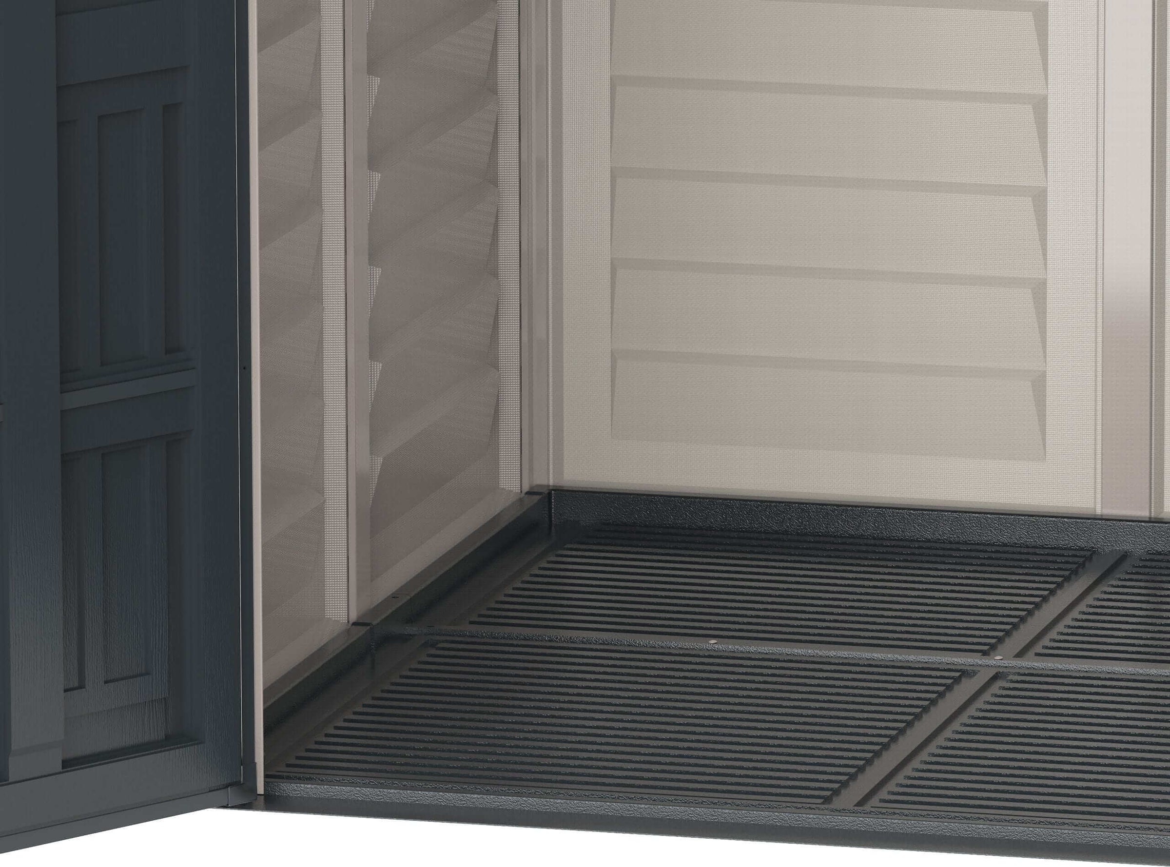 Duramax 5x8 YardMate PLUS Vinyl Shed w/ Floor 35825