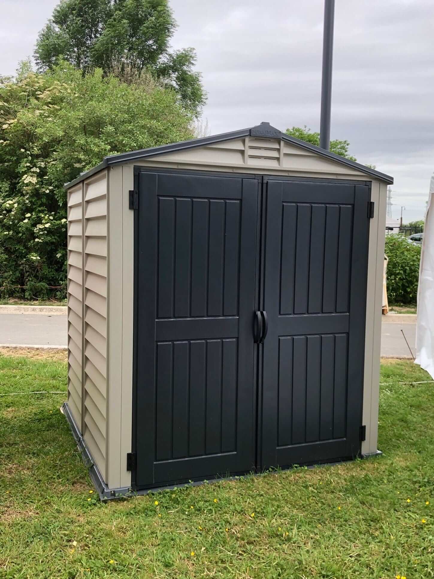 Duramax 6x6 StoreMate PLUS Vinyl Shed w/ Floor 30425