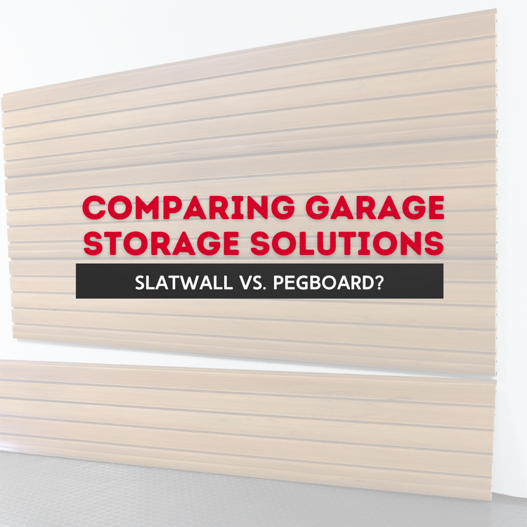 Comparing Garage Storage Solutions: Slatwall vs. Pegboard?