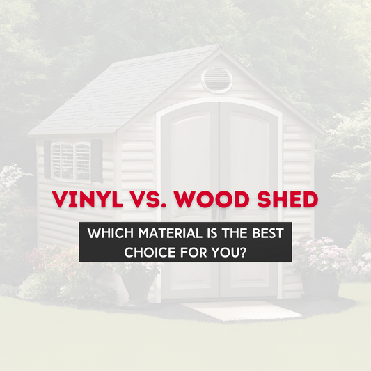 Vinyl vs. Wood Shed