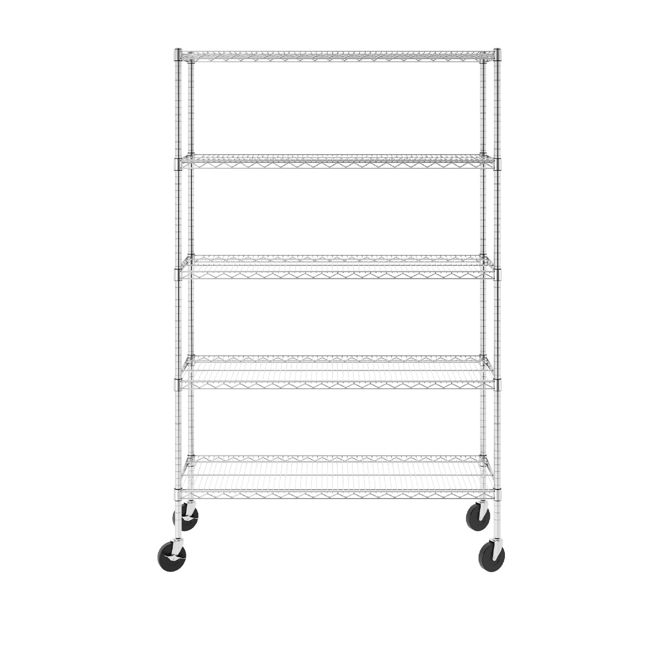 SafeRacks 18" x 48" x 72" 5-Tier Wire Rack