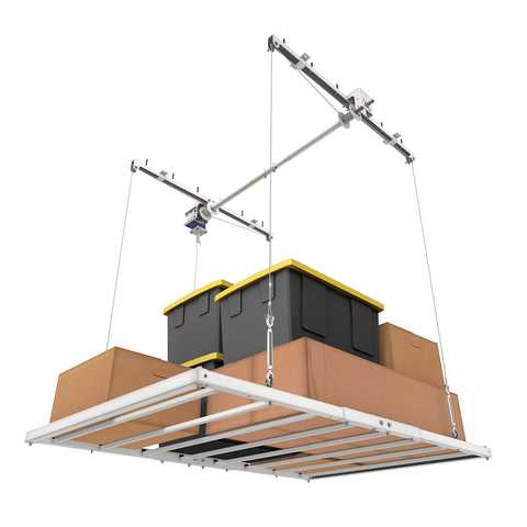 Ceiling Sam Retractable 4x6 Garage Ceiling Storage Lift
