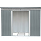 Duramax 8x6 Metal Shed Pent Roof with Skylight