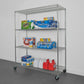 SafeRacks 24" x 60" x 72" 4-Tier Wire Rack