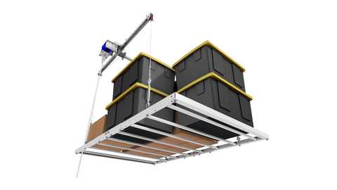 Ceiling Sam Retractable 4x6 Garage Ceiling Storage Lift 