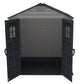 DuraMax Vinyl Shed 7x7 StoreMax Plus with Molded Floor