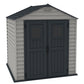 DuraMax Vinyl Shed 7x7 StoreMax Plus with Molded Floor