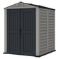 DuraMax Vinyl Shed 5x5 YardMate Plus with Foundation Kit