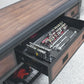DuraMax 72 In x 24 In 3-Drawer Rolling Industrial Workbench with Wood Top