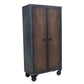 DuraMax 36 In x 72 In Industrial Free Standing Cabinet with wheels
