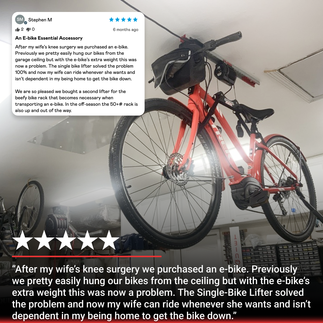 Garage Smart Single Bike Lifter