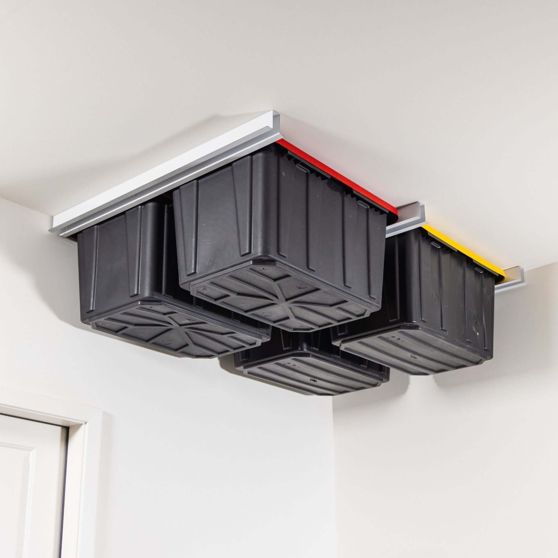 Ceiling SAM Bin-Slide Ceiling Storage Rack - Fixed