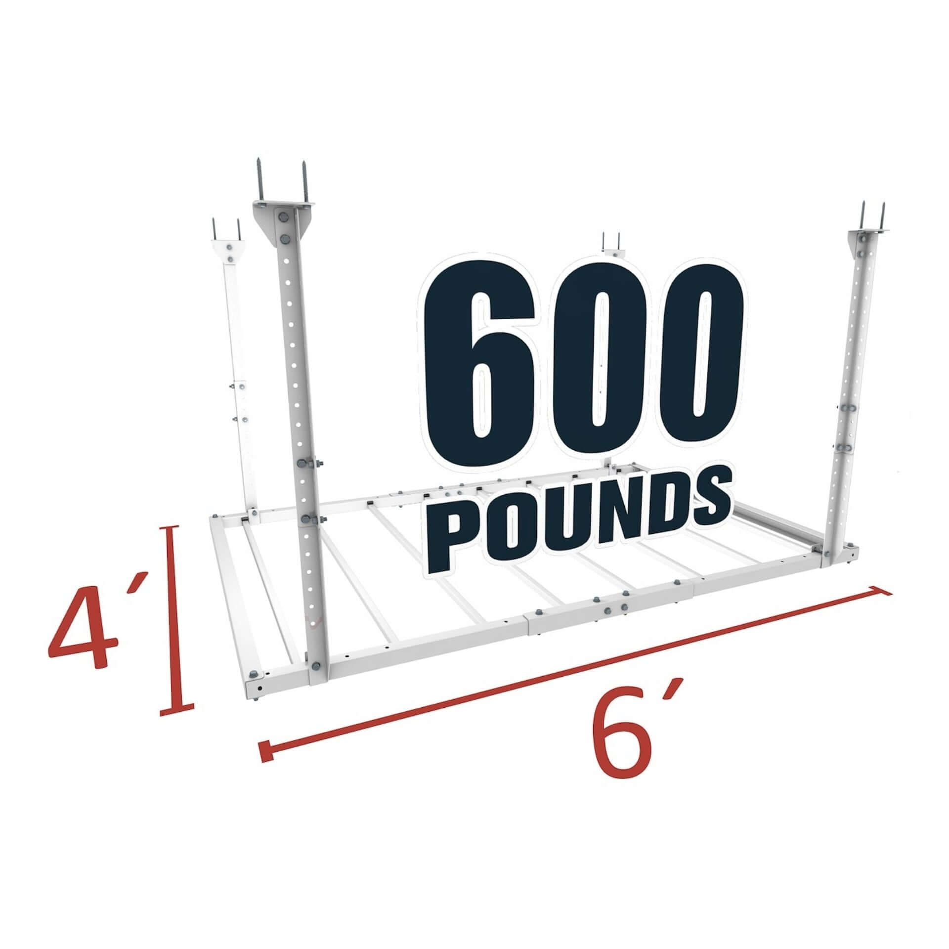 Ceiling Sam 600 lbs 4x6 Garage Ceiling Storage