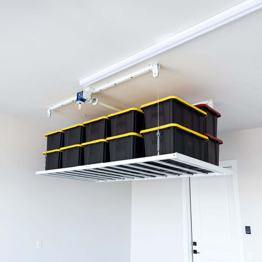 Ceiling Sam Retractable 4x8 Garage Ceiling Storage Lift