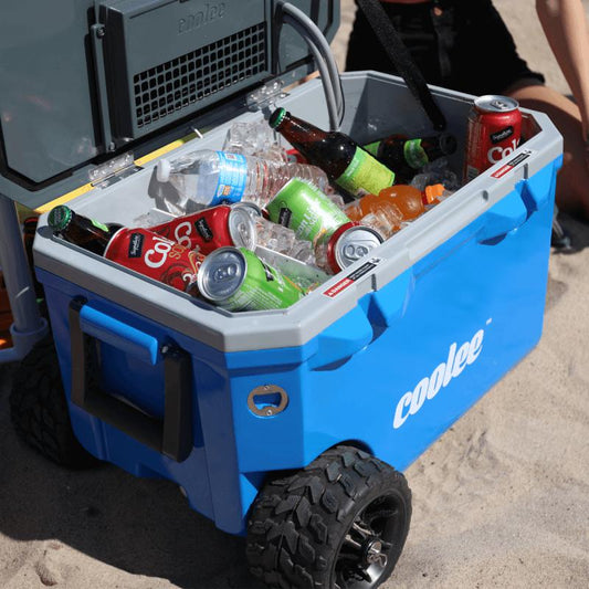Cool Boss CL-50R Coolee | 3-in-1 Air Cooler, Ice-Chest, Bluetooth Player 