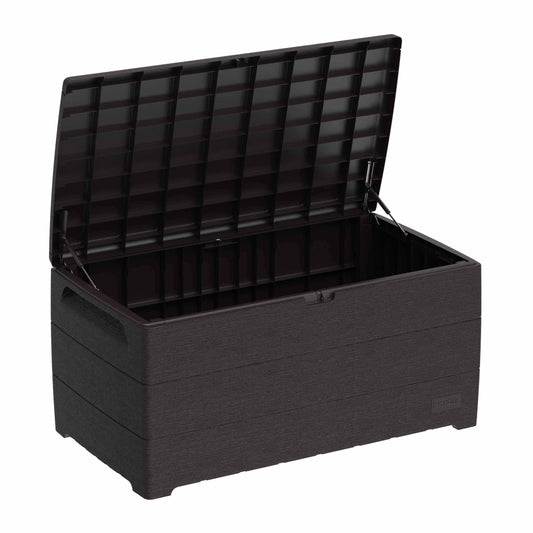 Duramax 110 Gal. Cedar Grain Deck Box Brown 86602 