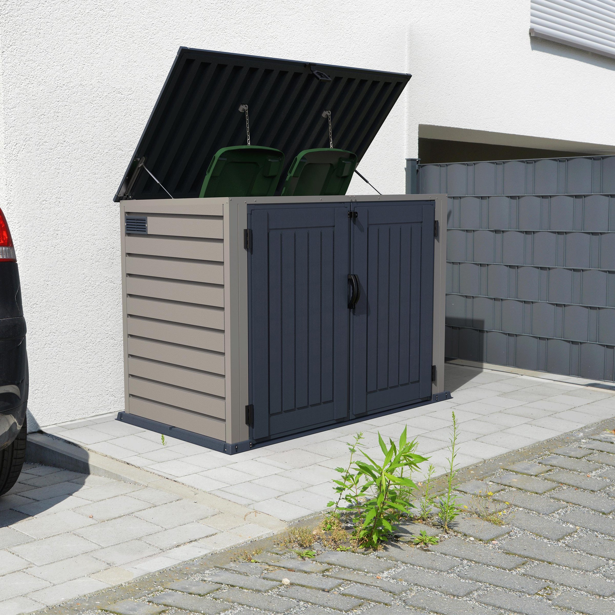 Duramax Garbage Can Shed 2100L MultiStore 90225