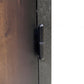 Close-up of Duramax Industrial Cabinet hinge, showcasing sturdy metal construction and durable finish.