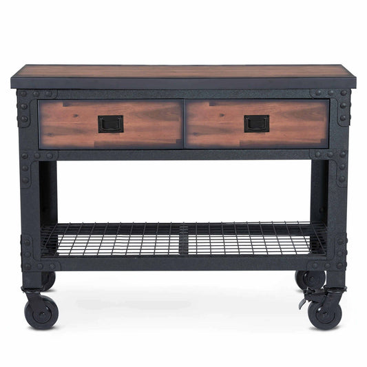 Duramax 48 x 24 in 2-Drawer Rolling Industrial Workbench 68002 
