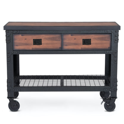 Duramax 5-Piece Garage Storage Combo Set w/ Workbench, Tool Chest and Wall Cabinets 5WBTC3WC with industrial design.