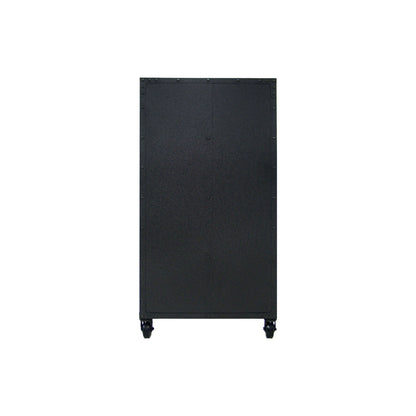 Duramax 5-Piece Garage Storage Combo Set w/ Workbench, Wall Cabinets and Free Standing Cabinets 5P1WB2WC2FC black mobile cabinet