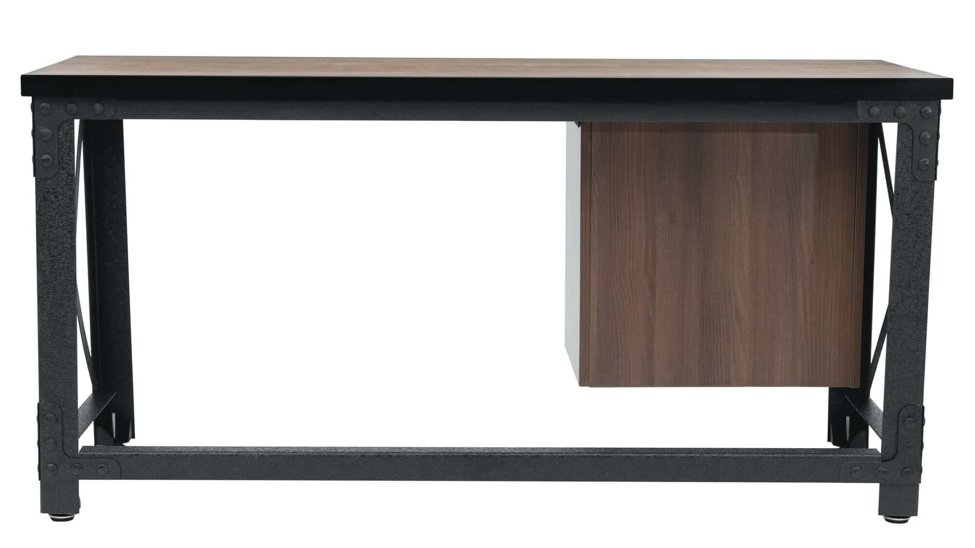Duramax 62 In Jackson Industrial Metal & Wood desk 68050
