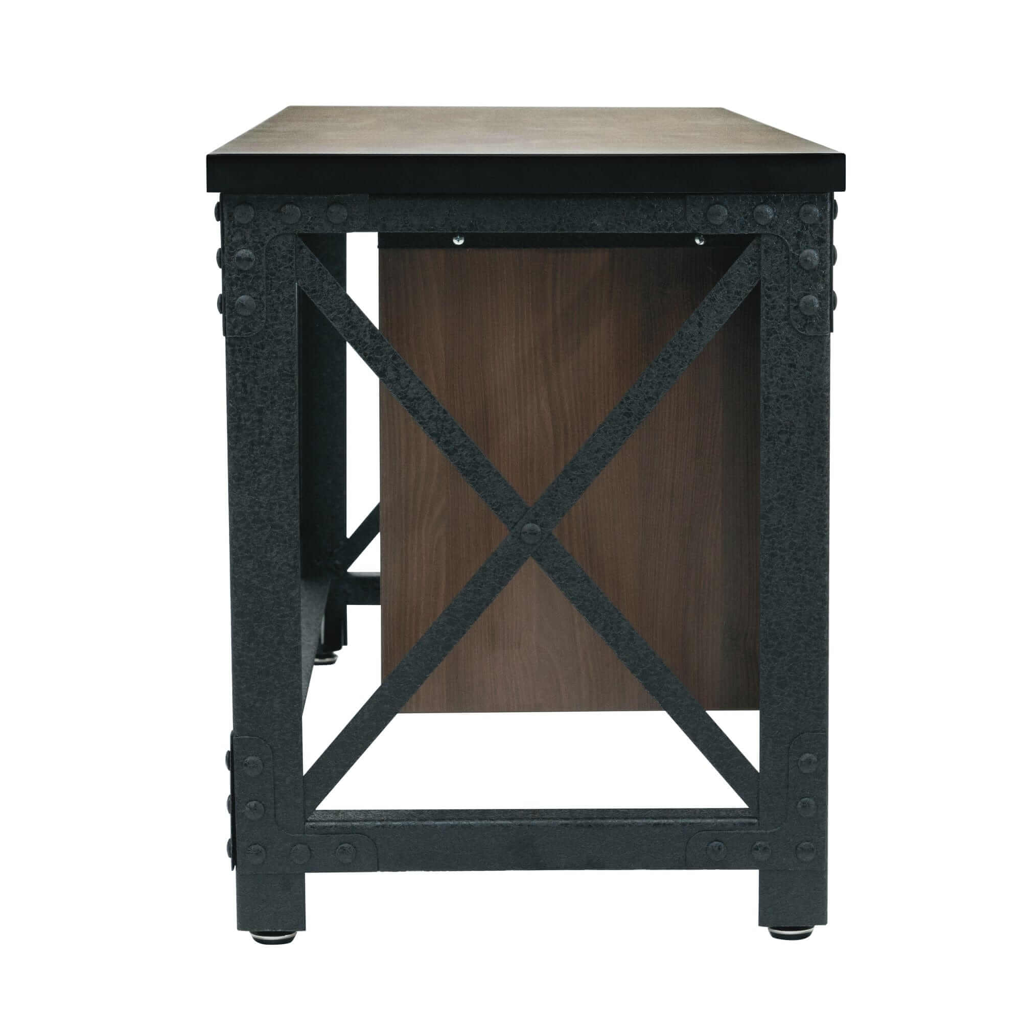 Duramax 62 In Jackson Industrial Metal & Wood desk 68050