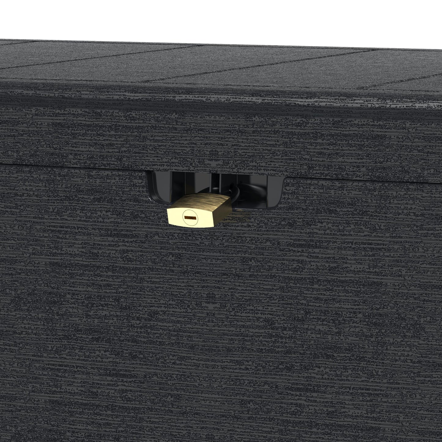 Duramax 71 Gallon Deck Box Gray 86600