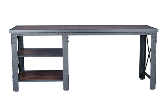 Duramax 72 In Weston Industrial Metal & Wood desk 68052 