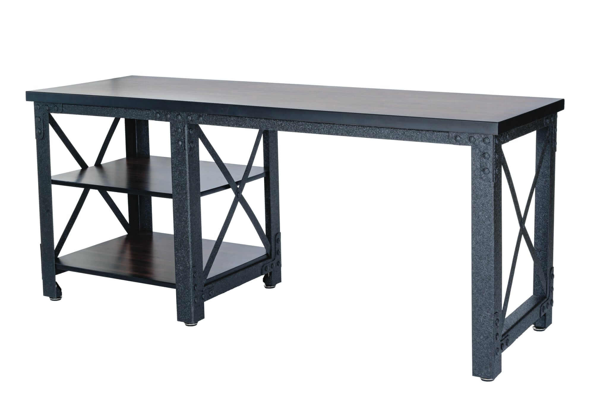 Duramax 72 In Weston Industrial Metal & Wood desk 68052