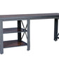 Duramax 72 In Weston Industrial Metal & Wood desk with shelves 68052 in a stylish design.