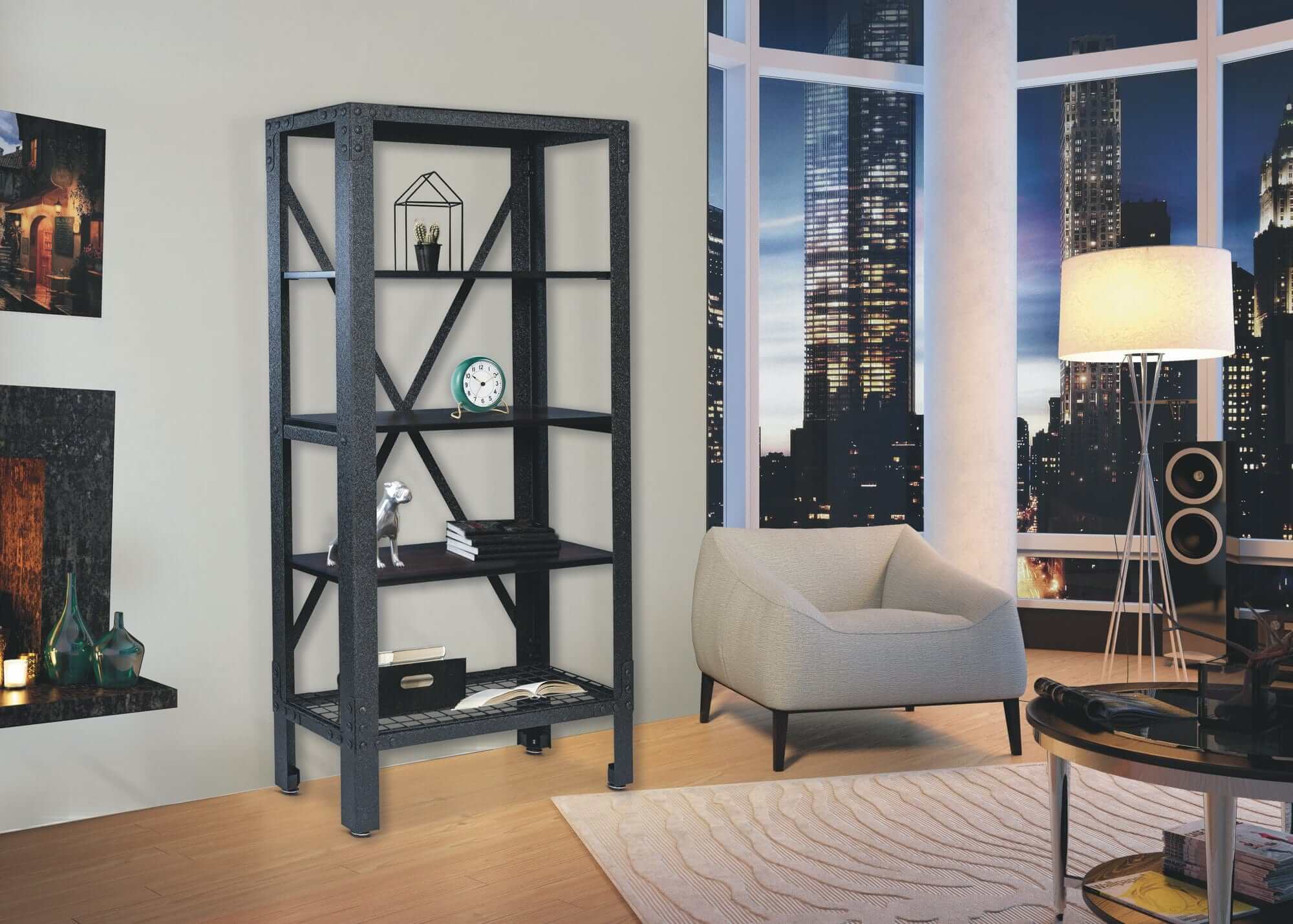 Duramax Industrial Metal and Wood Storage Shelving 68060
