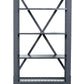 Duramax Industrial Metal and Wood Storage Shelving 68060 with four sturdy shelves, ideal for versatile home or office use.