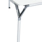 Close-up of Duramax Ramo Desk 68054 showcasing its modern design and sturdy chrome accents.