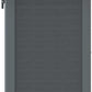 Duramax Storeaway Arc Lid 1200L Gray storage shed, ideal for outdoor accessories and gardening tools.