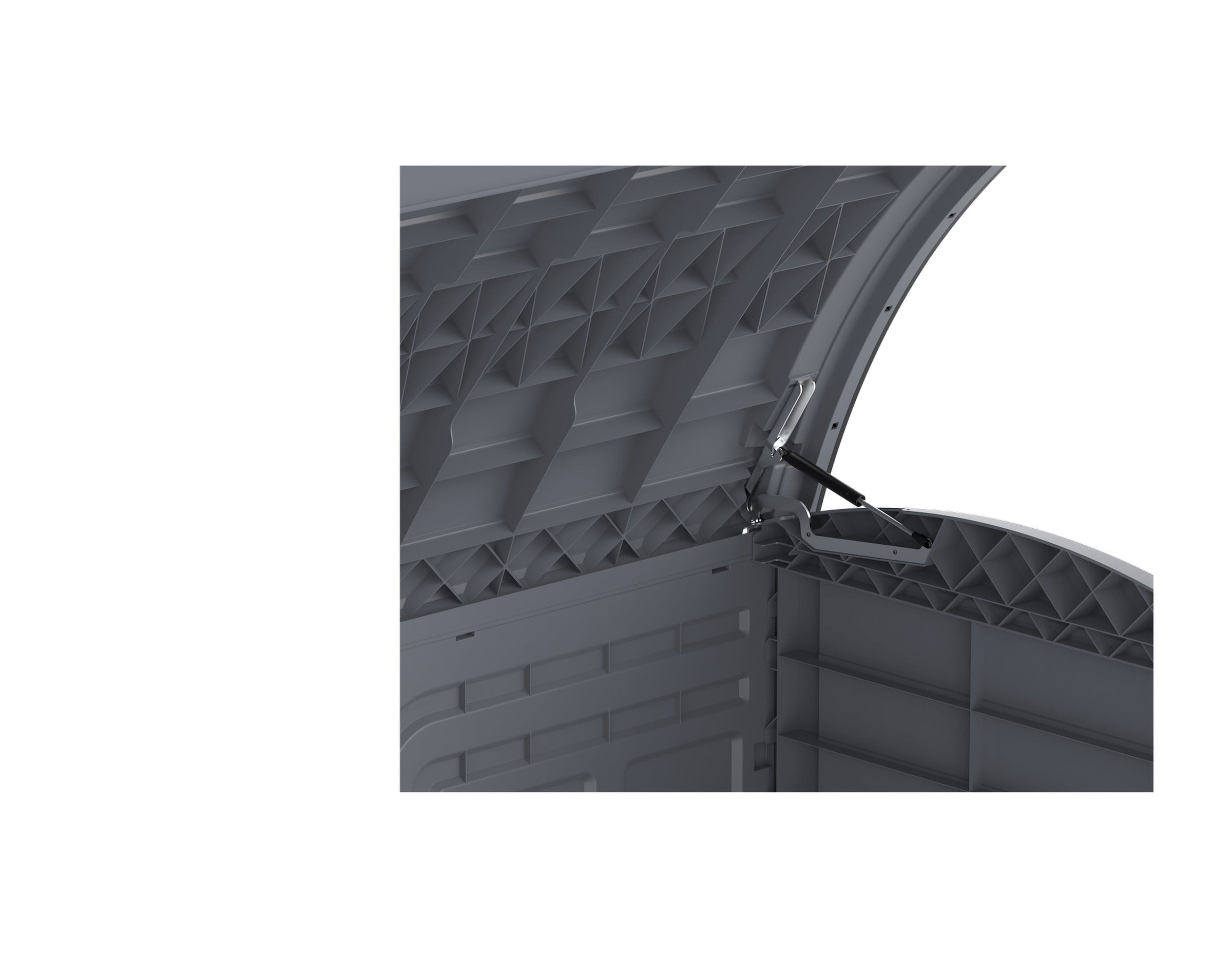 Duramax Storeaway Arc Lid 1200L Gray 86633