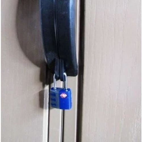 Duramax TSA Lightweight Padlock w/ key (colors vary) 08907 