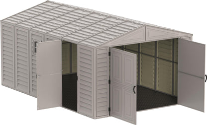Duramax 10.5x28 Vinyl Garage w/ Foundation 15526