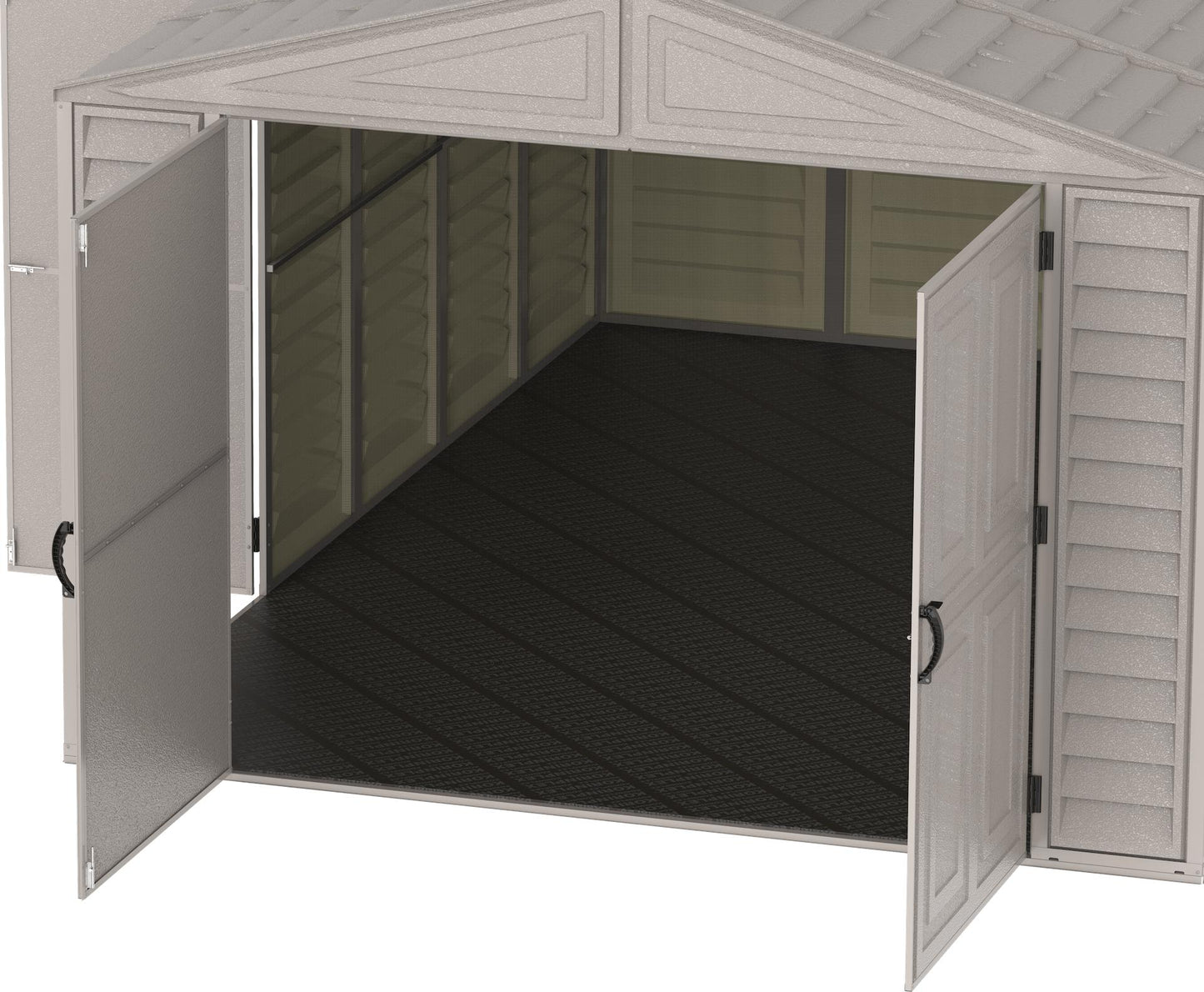 Duramax 10.5x28 Vinyl Garage w/ Foundation 15526