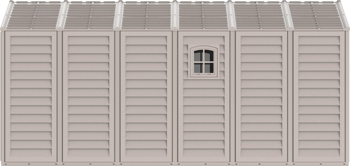 Duramax 10.5x28 Vinyl Garage w/ Foundation 15526