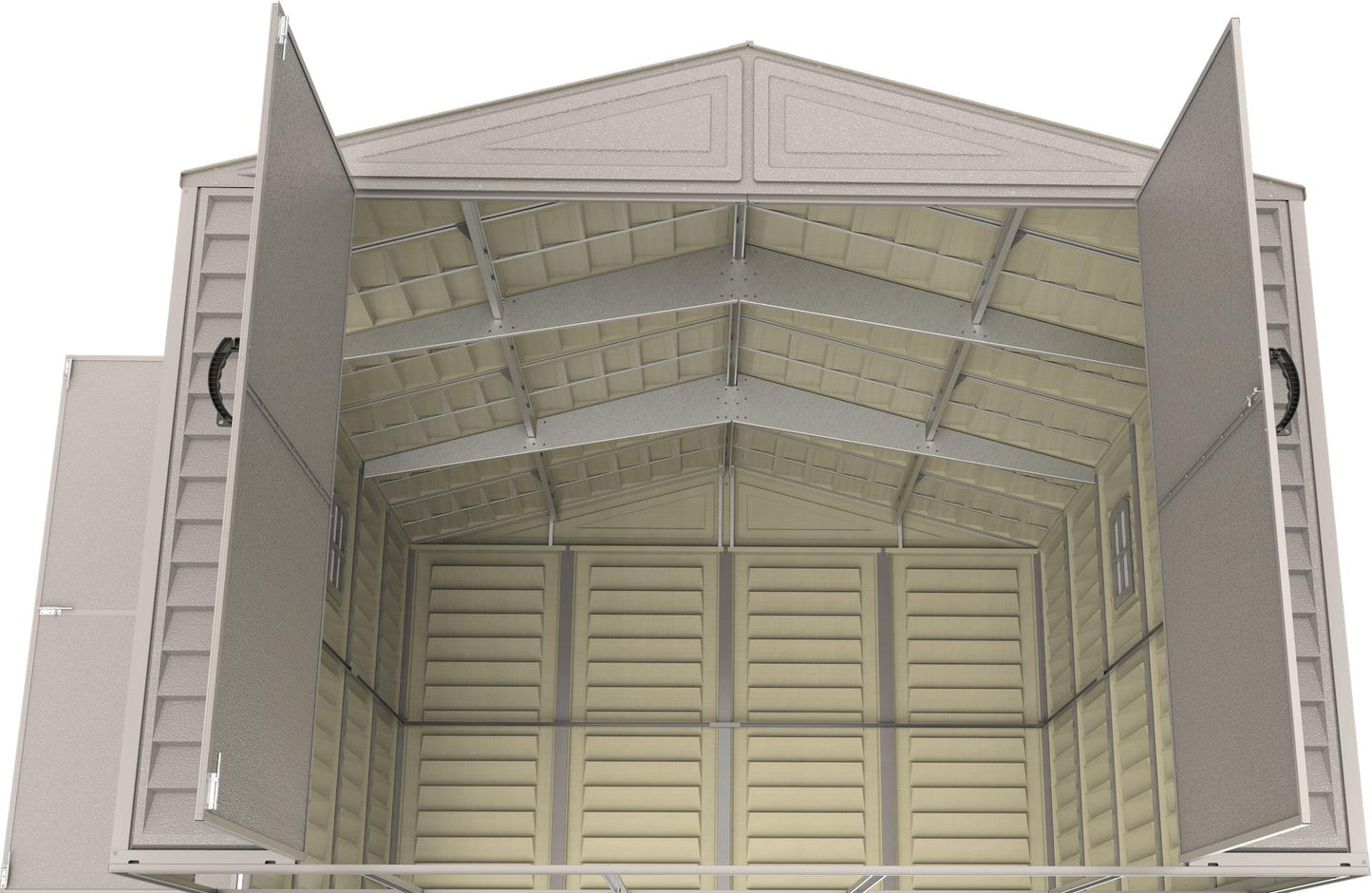 Duramax 10.5x28 Vinyl Garage w/ Foundation 15526