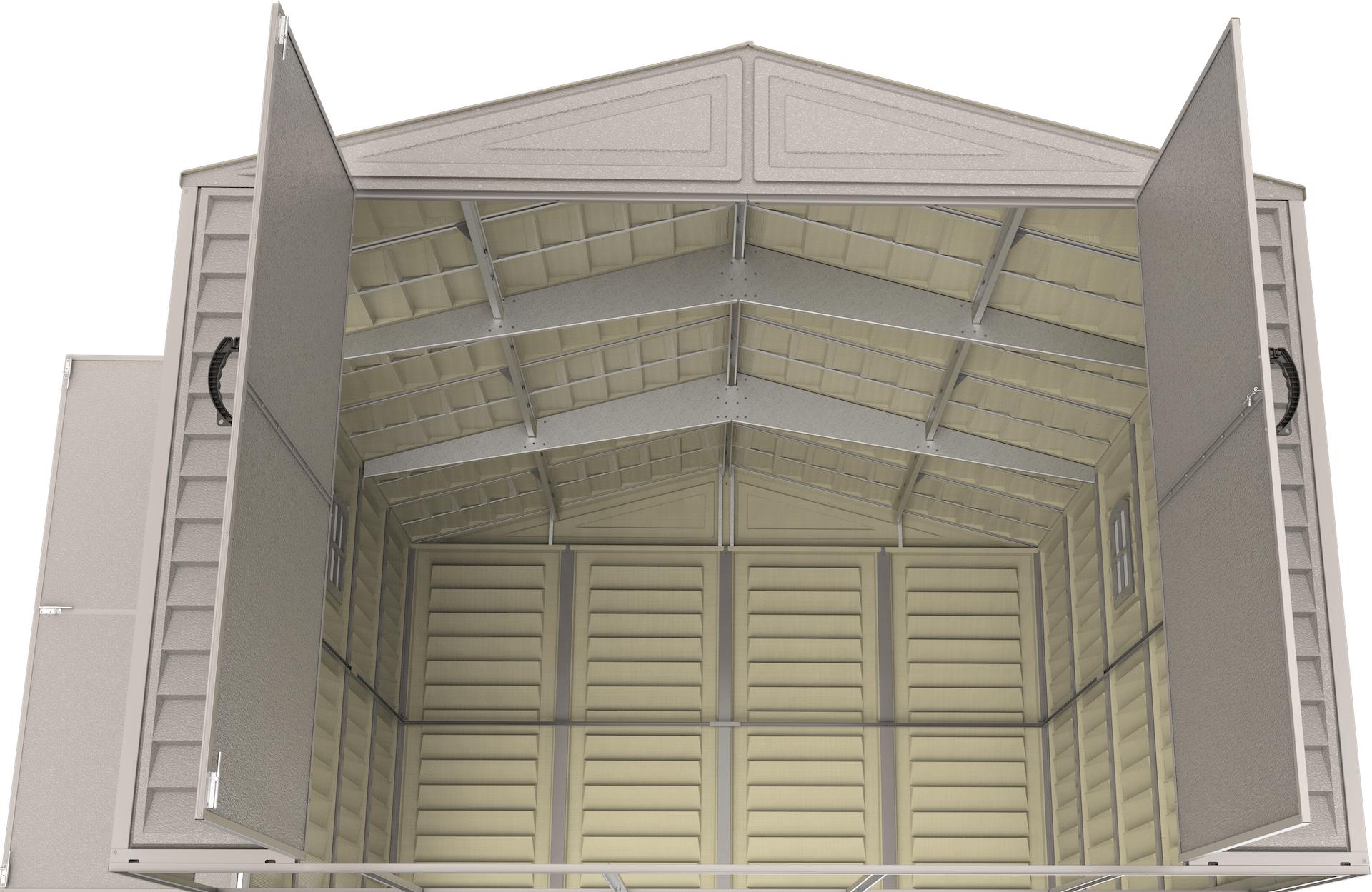 Duramax 10.5x28 Vinyl Garage w/ Foundation 15526