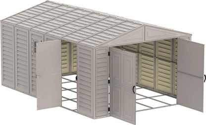 Duramax 10.5x28 Vinyl Garage w/ Foundation 15526