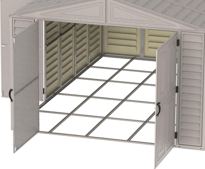 Duramax 10.5x28 Vinyl Garage w/ Foundation 15526